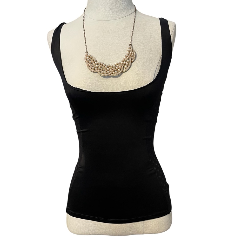 Assets Red Hot Label by Spanx Black Tank Top Shape Wear Medium